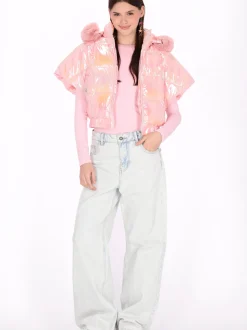 MyMo Damen Weste in rosa