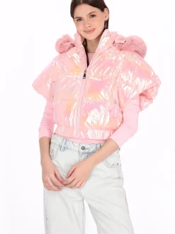 MyMo Damen Weste in rosa