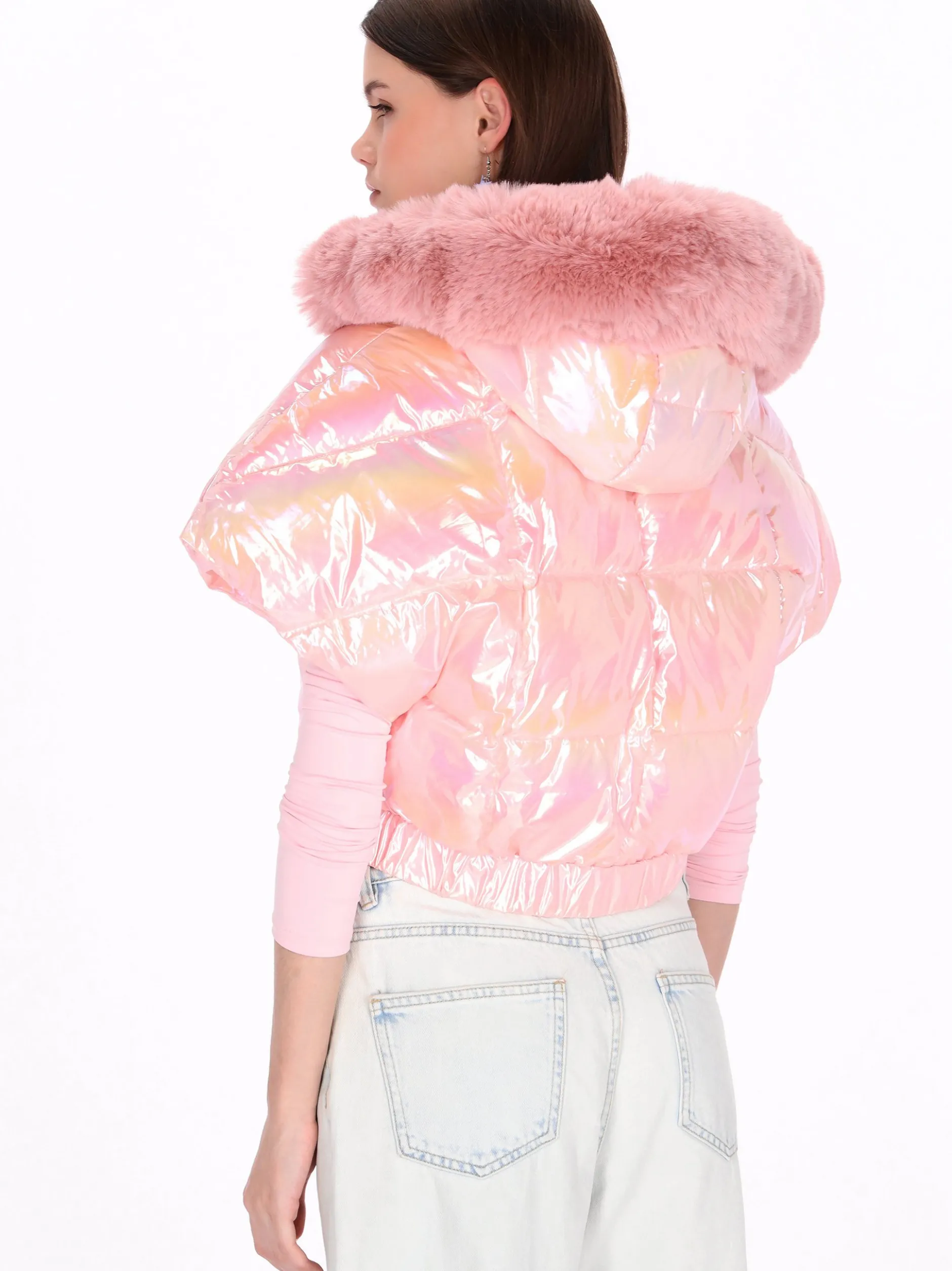 MyMo Damen Weste in rosa
