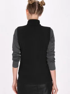 MyMo Damen Weste in schwarz