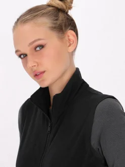 MyMo Damen Weste in schwarz