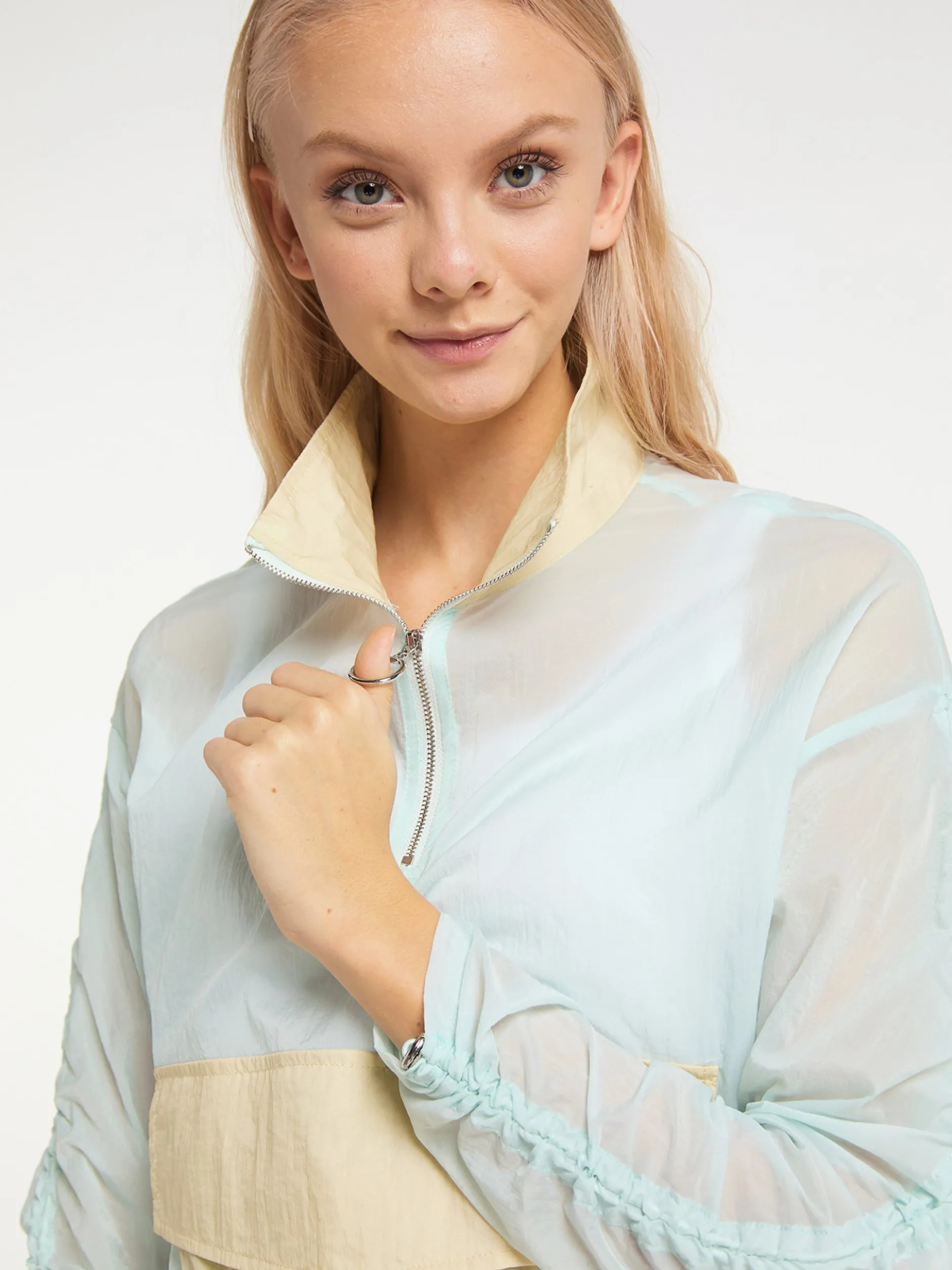MyMo Damen Windjacke in beige