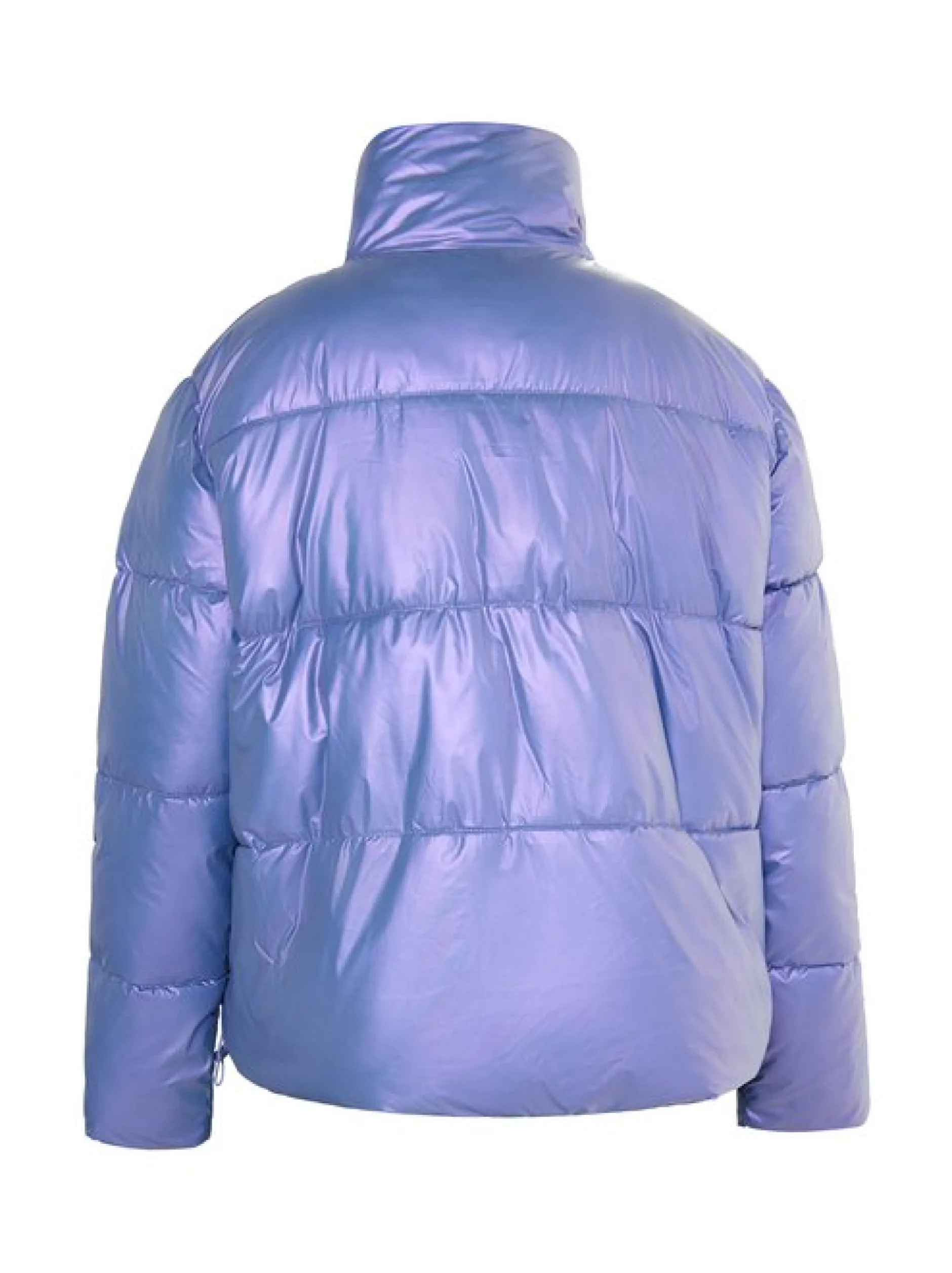 MyMo Damen Winterjacke in lila