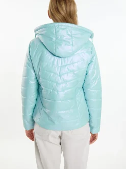 MyMo Damen Winterjacke in mint