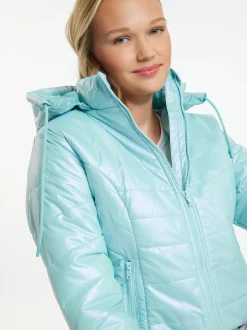 MyMo Damen Winterjacke in mint