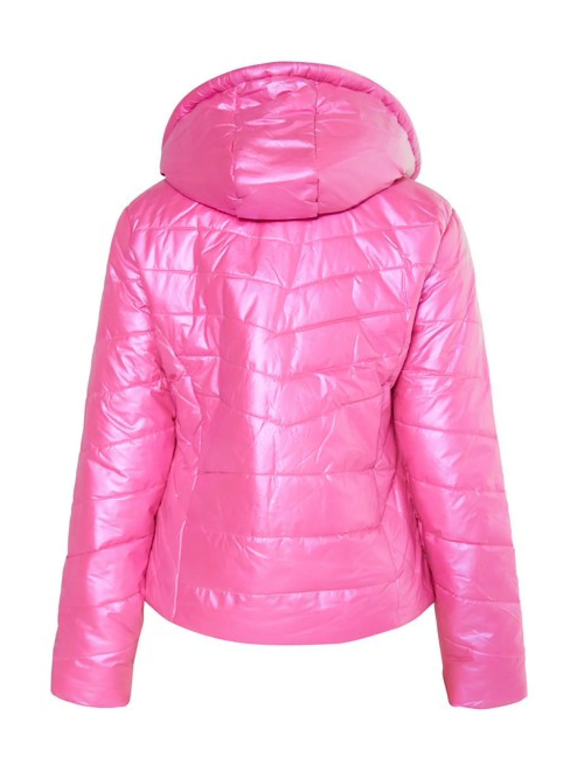 MyMo Damen Winterjacke in pink
