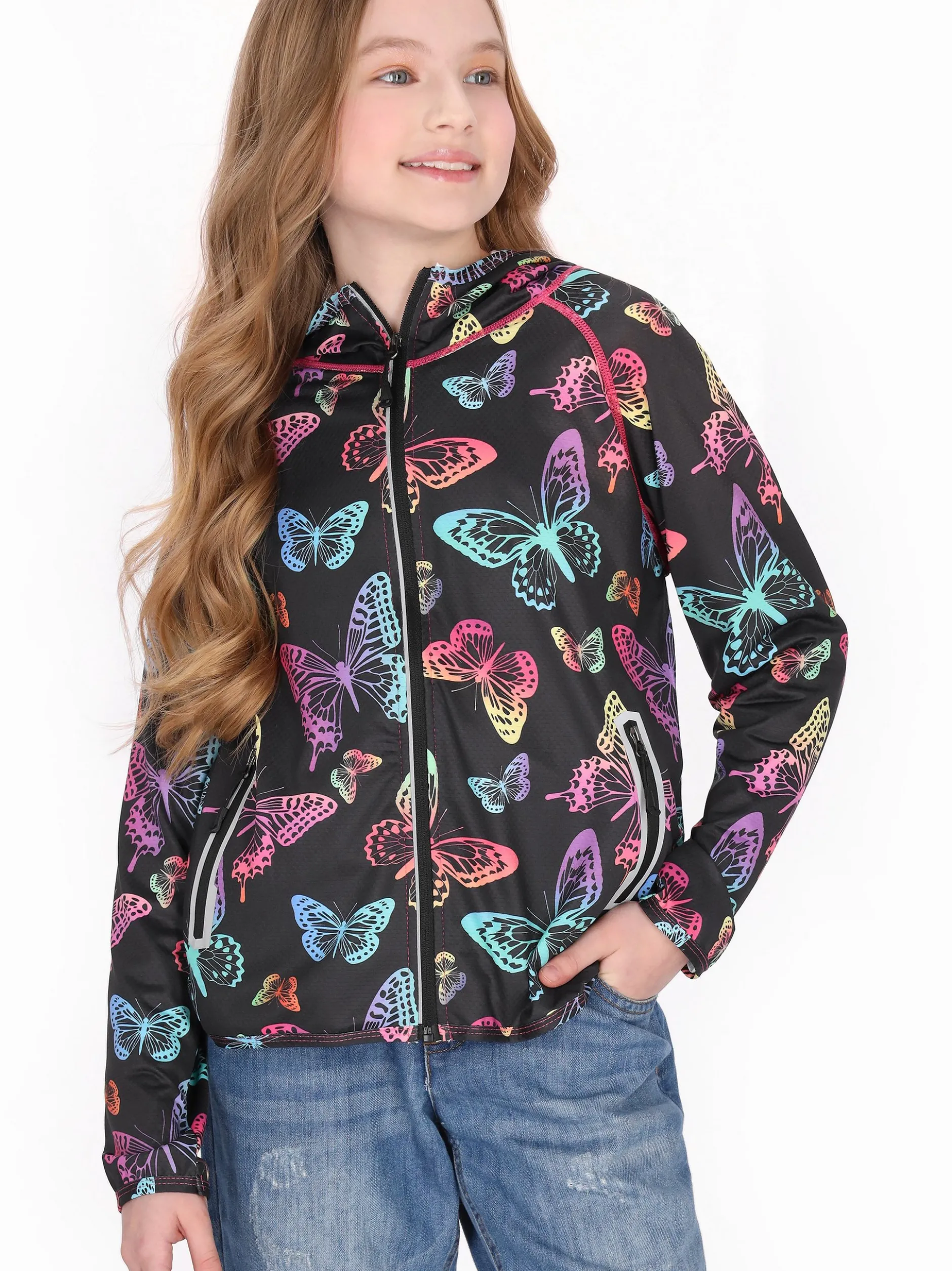 MyMo Mädchen Jacke in mehrfarbig