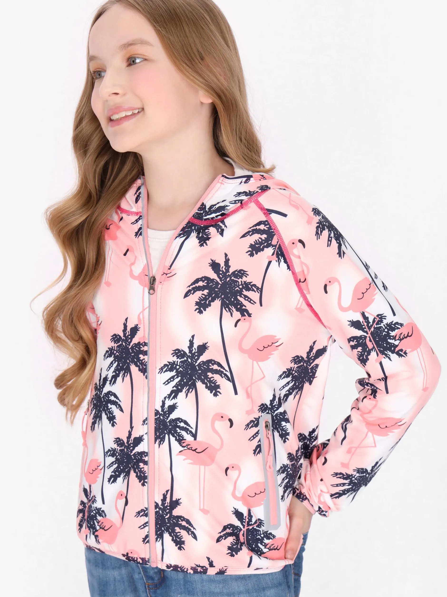 MyMo Mädchen Jacke in rosa