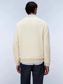 Napapijri Herren Pullover - D-MURA C in ecru