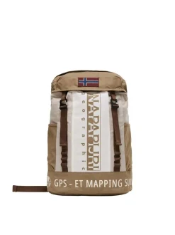 Napapijri Herren Rucksack - H-EQUATOR DP in camel weiß
