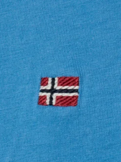 Napapijri Herren T-Shirt - Salis in blau