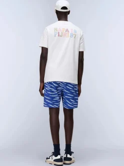 Napapijri Herren T-Shirt - S-ELIOR SS in ecru