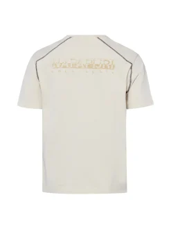 Napapijri Herren T-Shirt - S-Reflect SS in beige rot