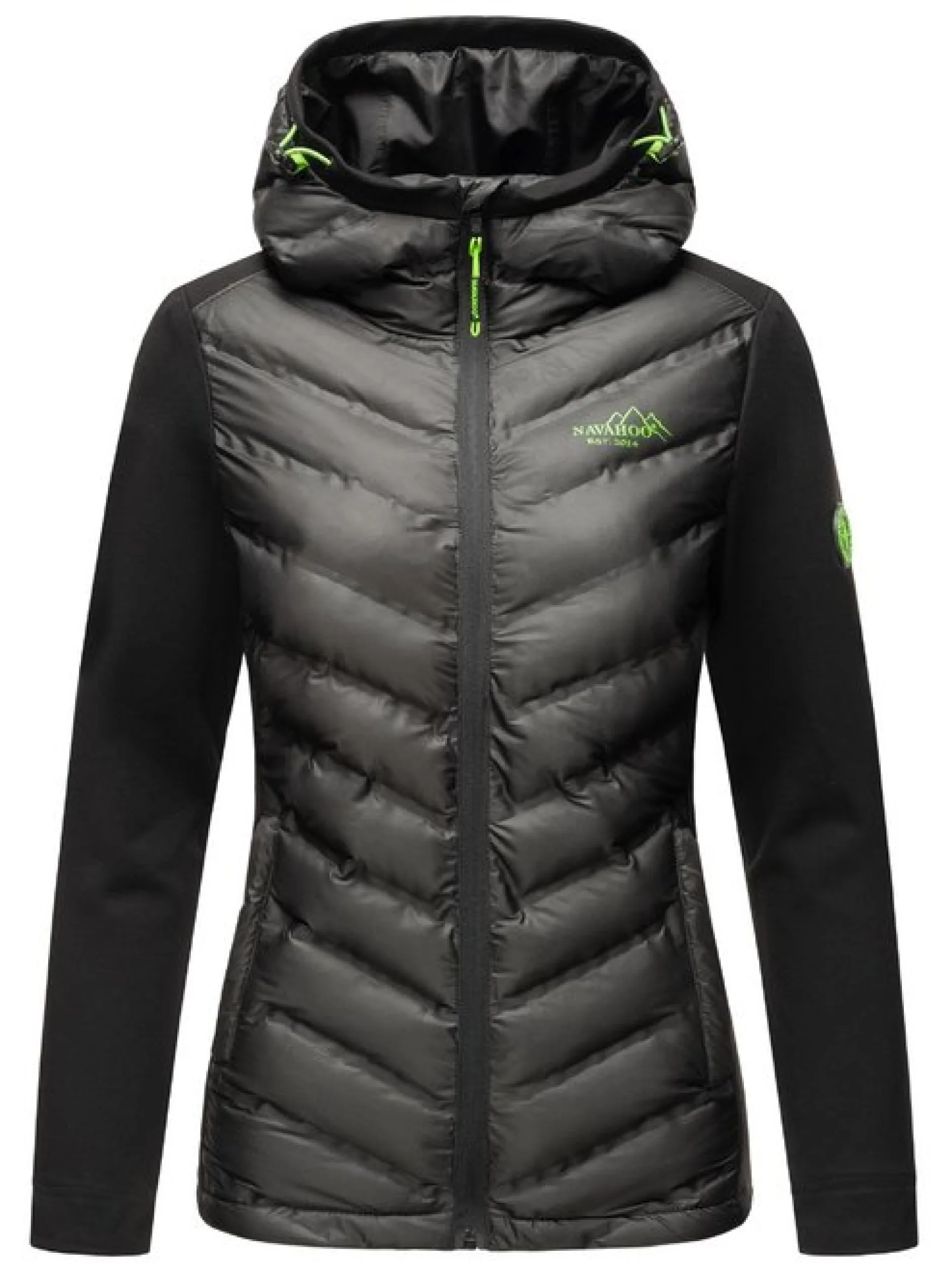 Navahoo Damen Übergangsjacke - Nimm Mich Mit in schwarz