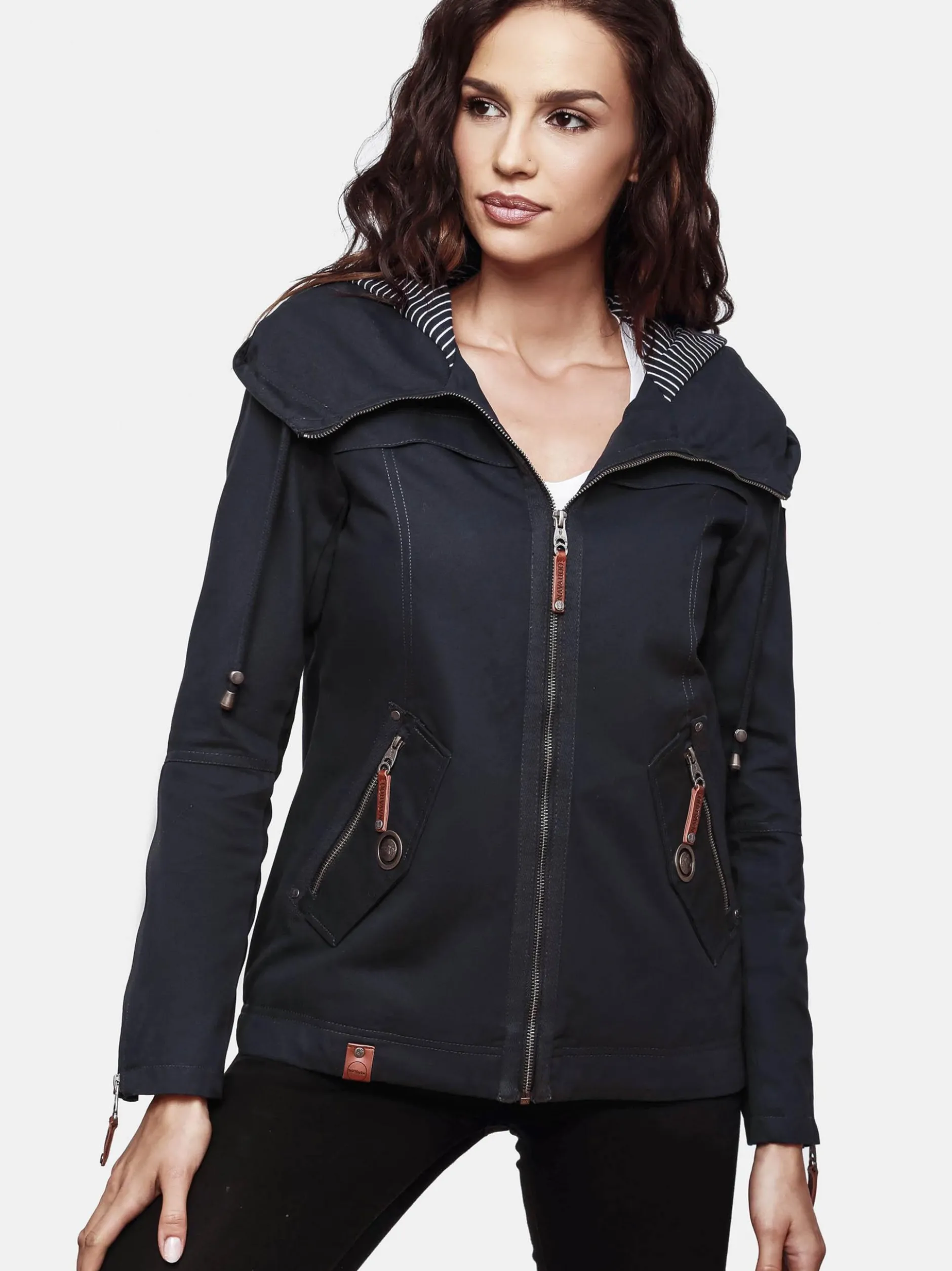 Navahoo Damen Übergangsjacke - Wekoo in marine