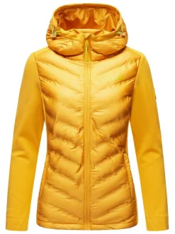 Navahoo Damen Übergangsjacke - Nimm Mich Mit in gelb