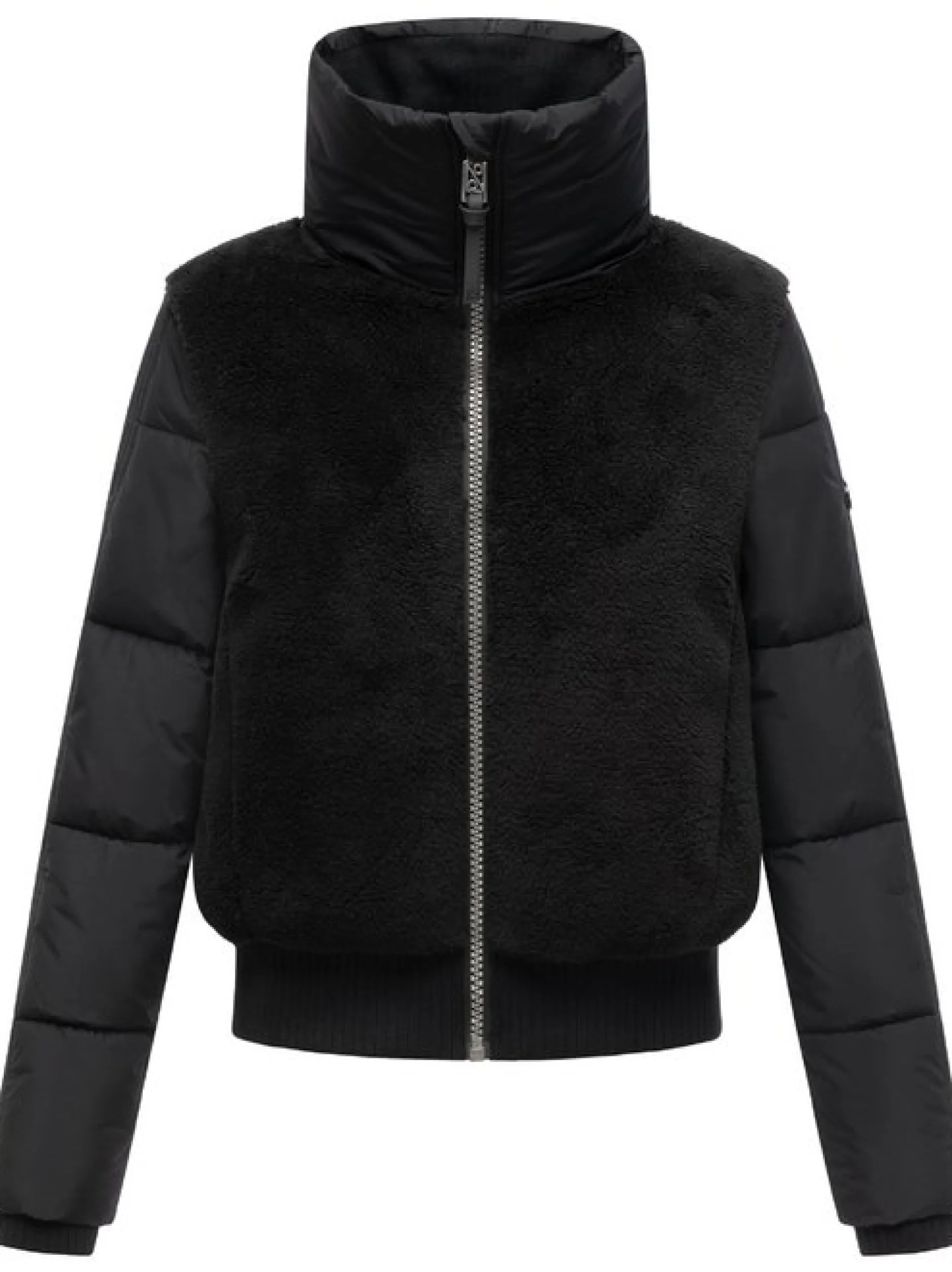 Navahoo Damen Fleecejacke - Teddyzone 14 in schwarz