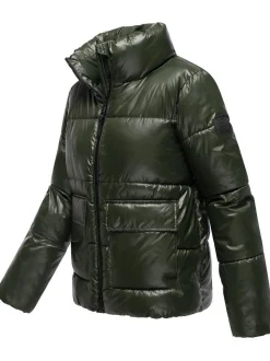 Navahoo Damen Kurzjacke - Eispracht 14 in oliv