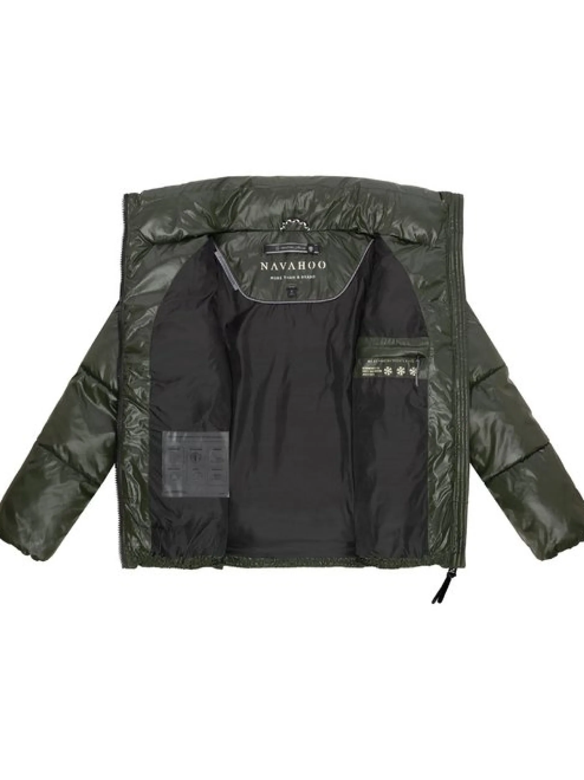 Navahoo Damen Kurzjacke - Eispracht 14 in oliv