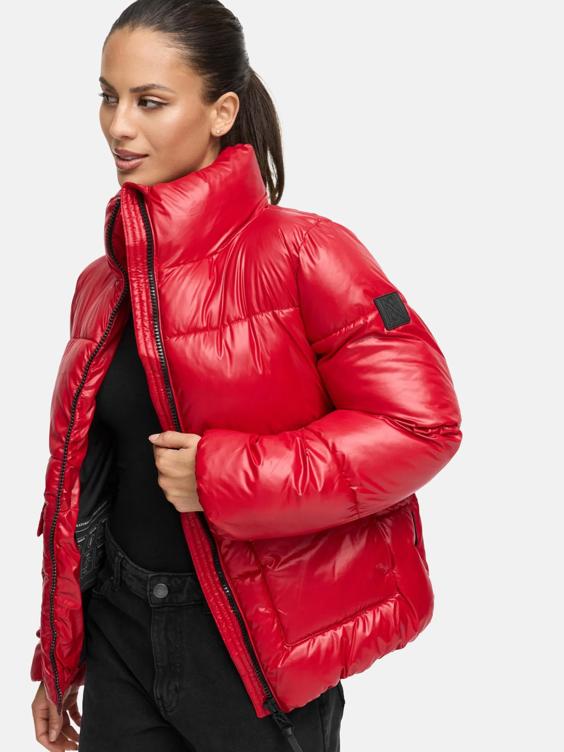 Navahoo Damen Kurzjacke - Eispracht 14 in rot