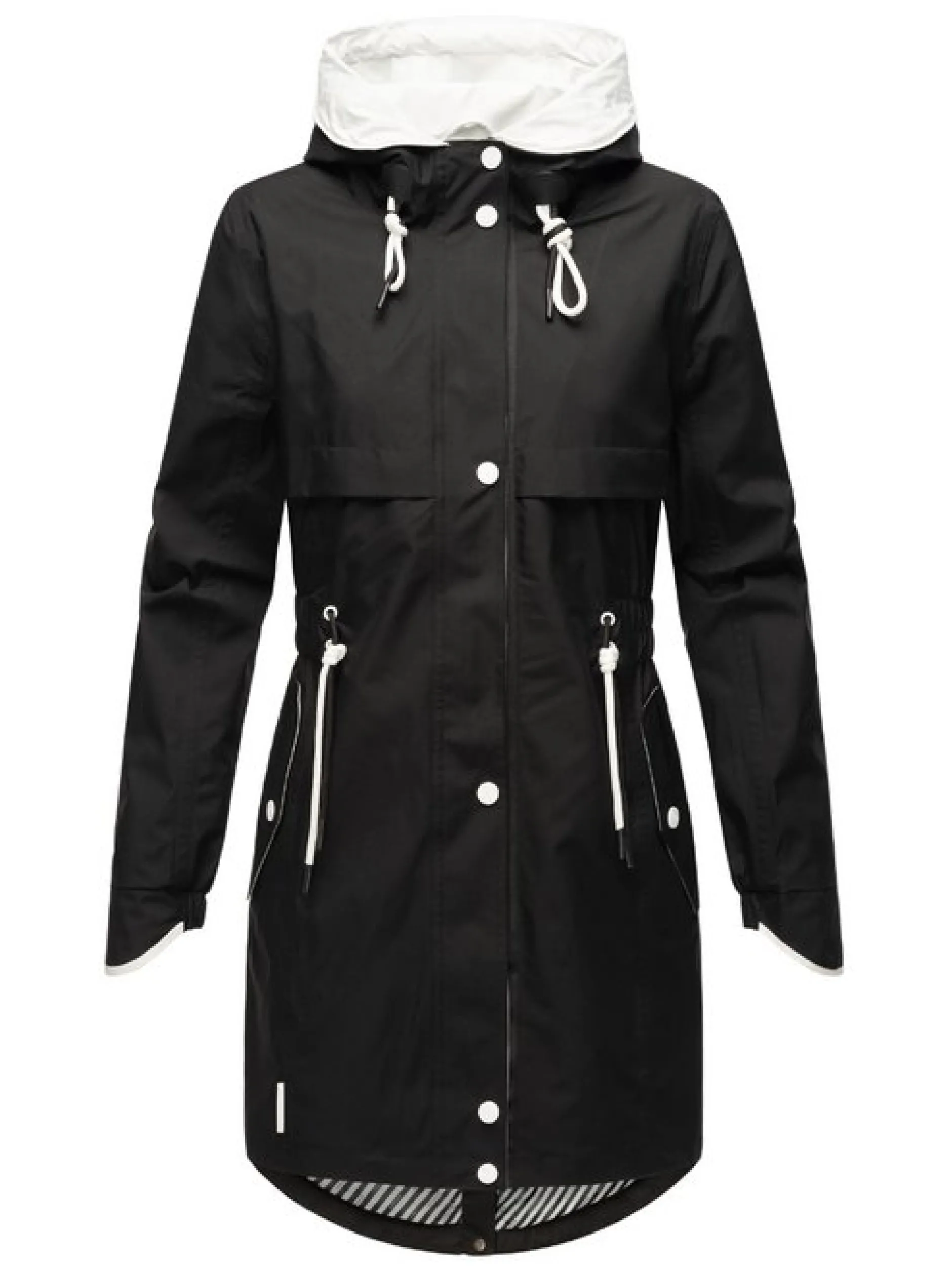 Navahoo Damen Kurzmantel - Xankaa in schwarz