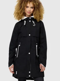 Navahoo Damen Kurzmantel - Xankaa in schwarz