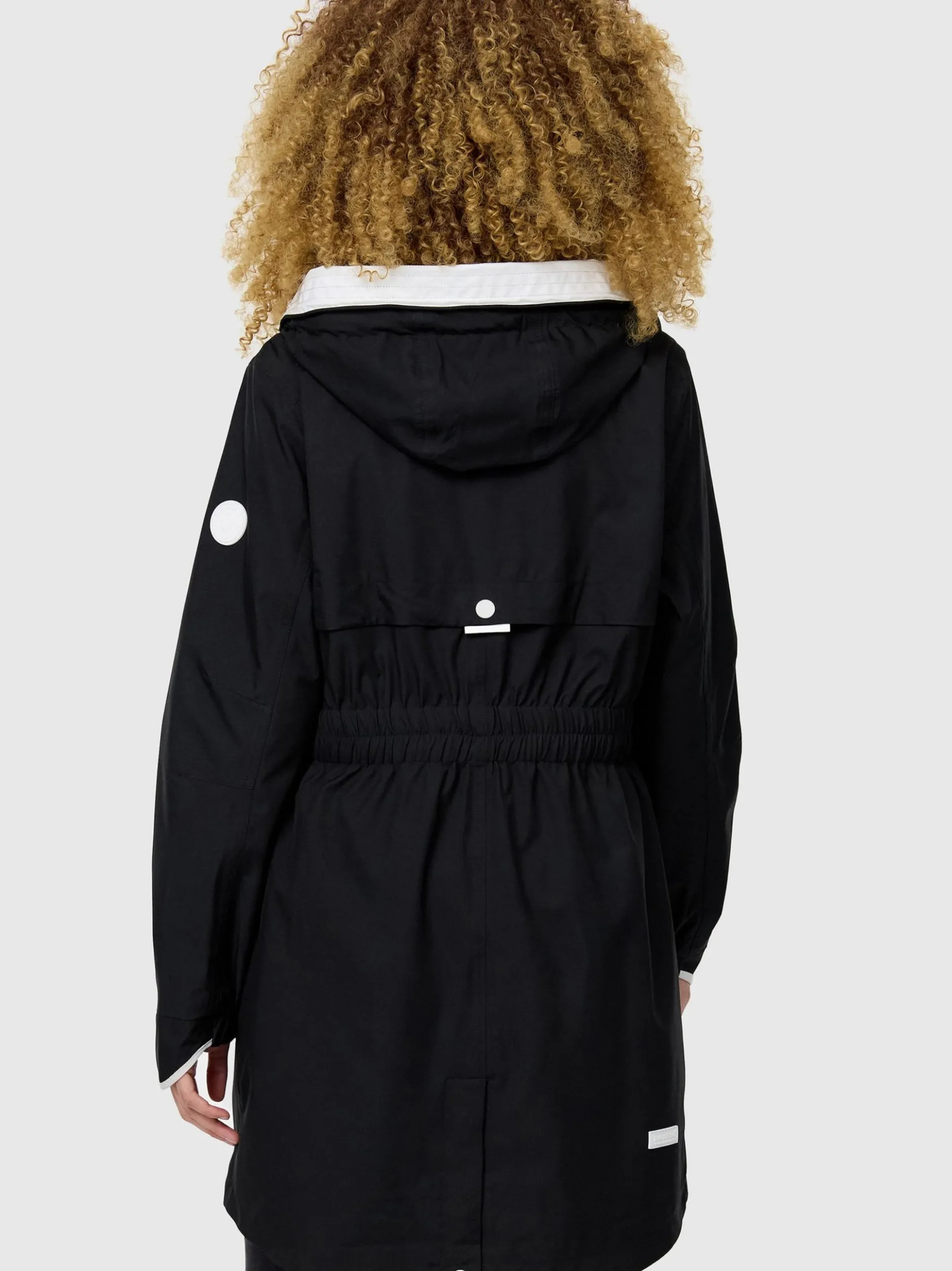 Navahoo Damen Kurzmantel - Xankaa in schwarz