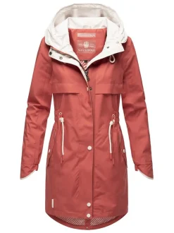 Navahoo Damen Kurzmantel - Xankaa in rot