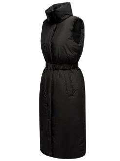 Navahoo Damen Longweste - Abendlied XIV in schwarz