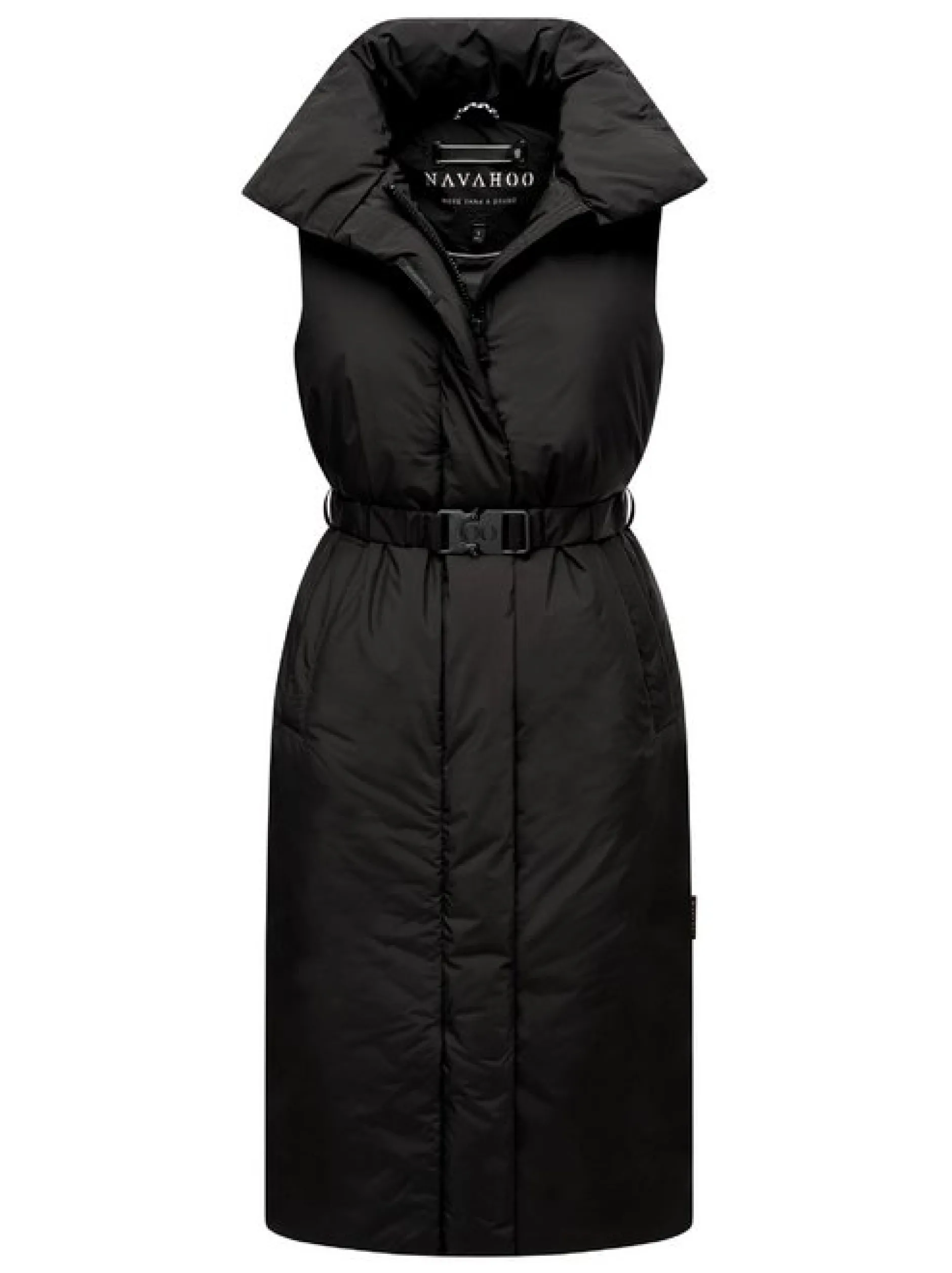 Navahoo Damen Longweste - Abendlied XIV in schwarz