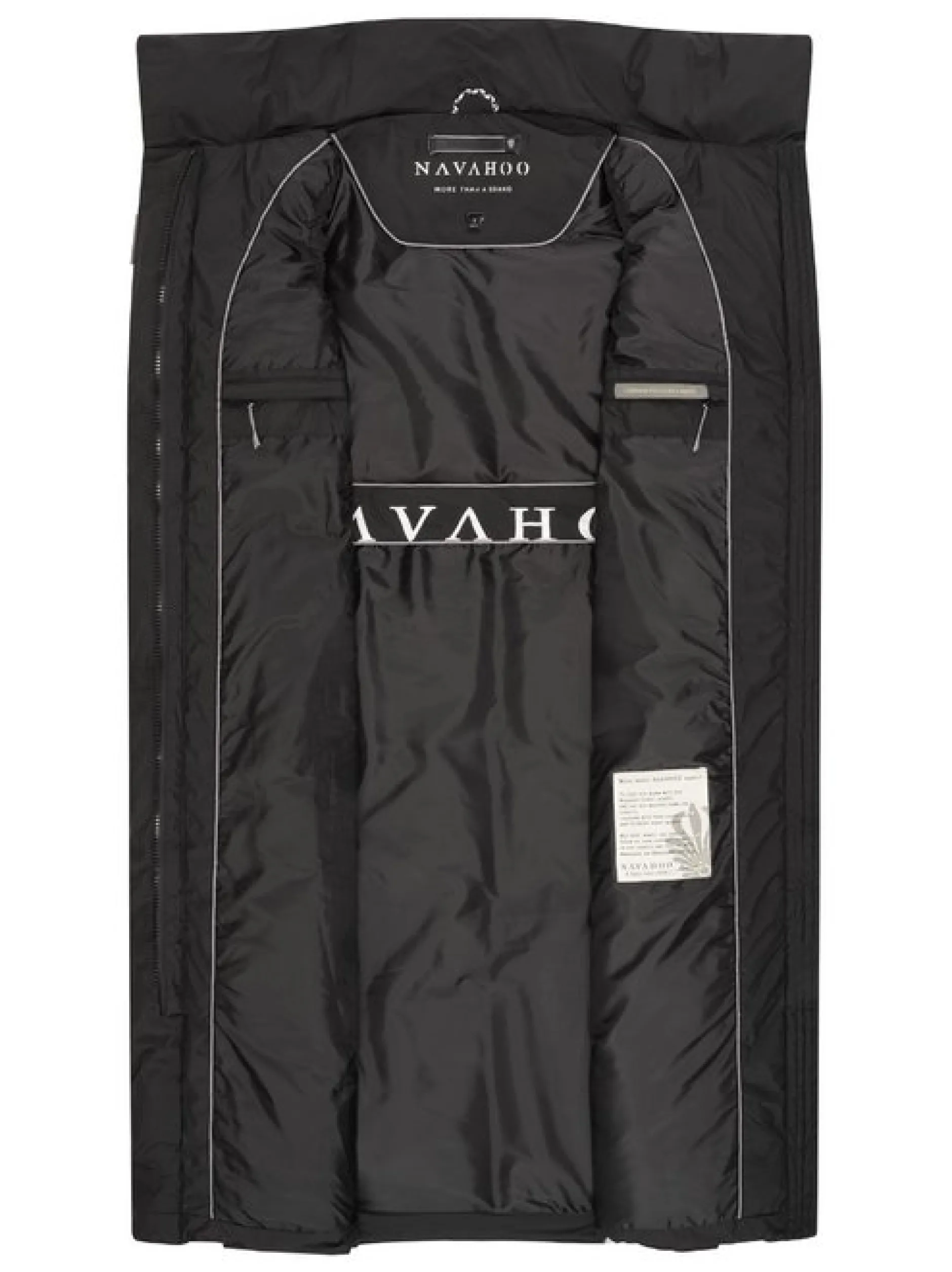 Navahoo Damen Longweste - Abendlied XIV in schwarz