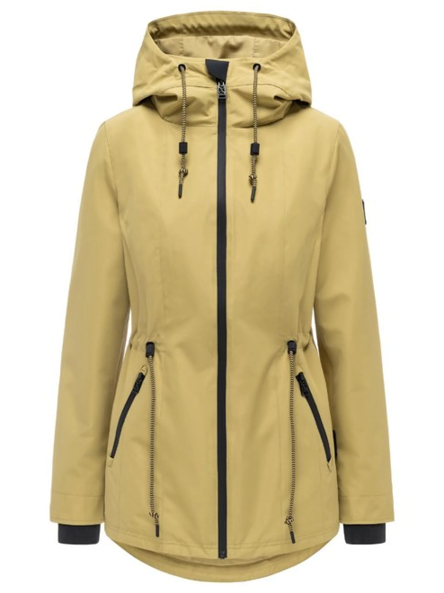 Navahoo Damen Outdoorjacke - Blumentanz 14 in khaki
