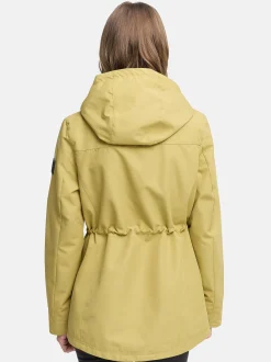 Navahoo Damen Outdoorjacke - Blumentanz 14 in khaki
