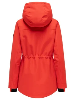 Navahoo Damen Outdoorjacke - Blumentanz 14 in orange