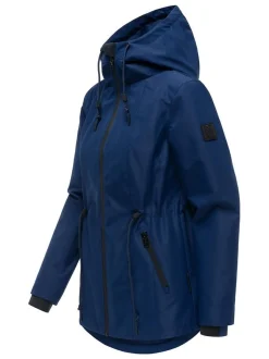 Navahoo Damen Outdoorjacke - Blumentanz 14 in marine