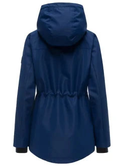 Navahoo Damen Outdoorjacke - Blumentanz 14 in marine