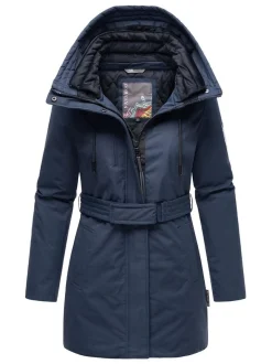 Navahoo Damen Parka - Eishauch 14 in marine