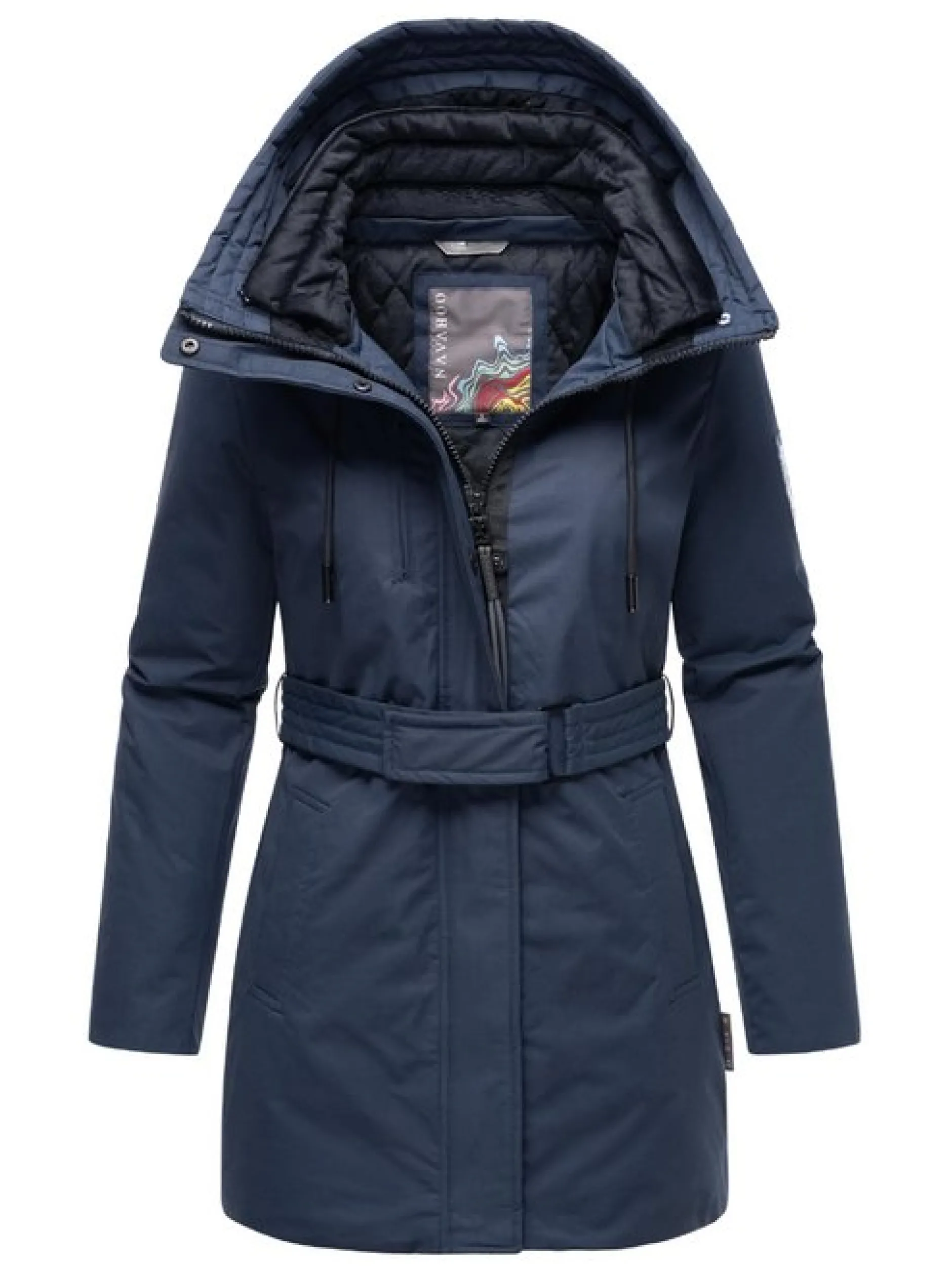 Navahoo Damen Parka - Eishauch 14 in marine