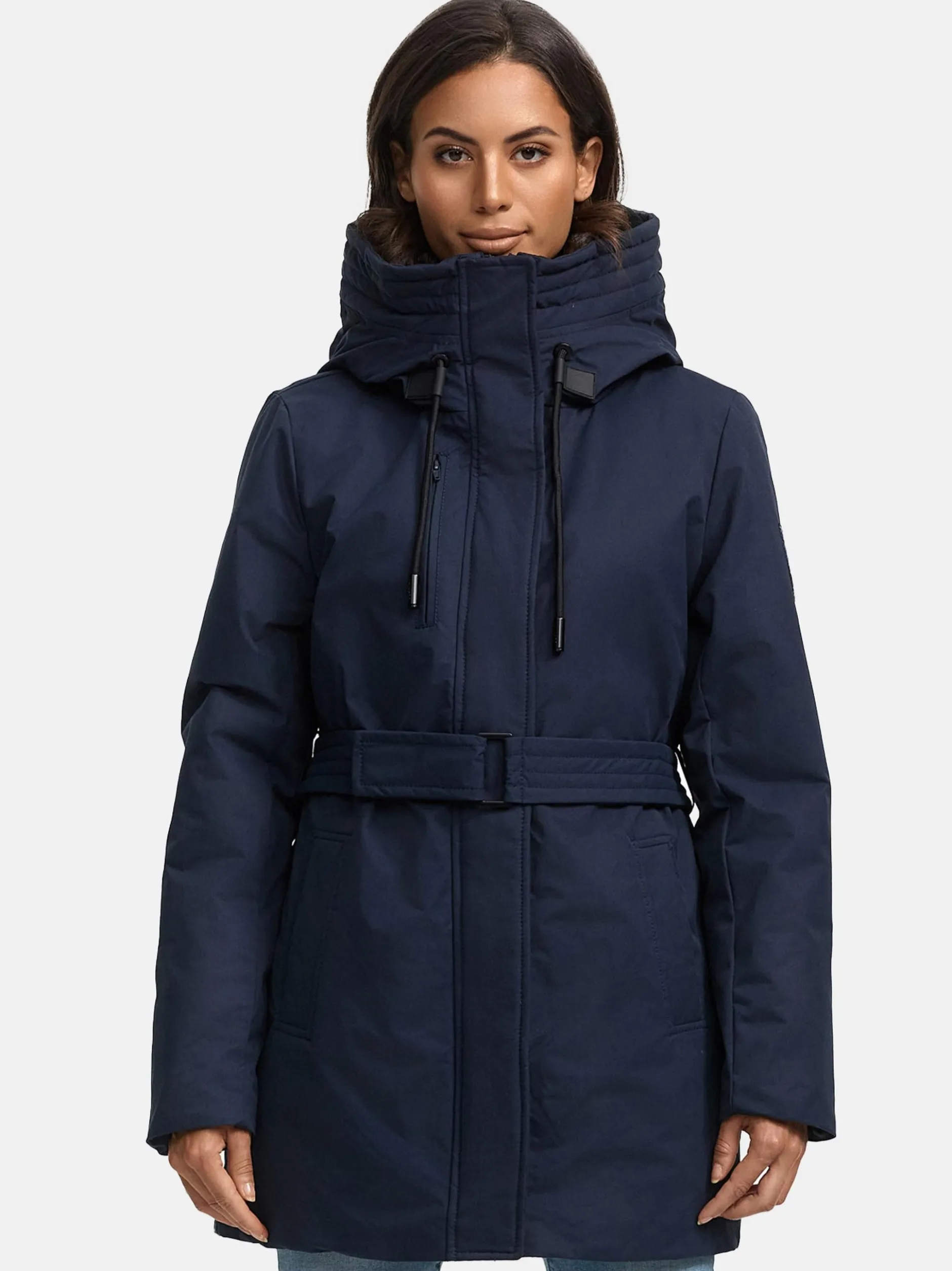 Navahoo Damen Parka - Eishauch 14 in marine