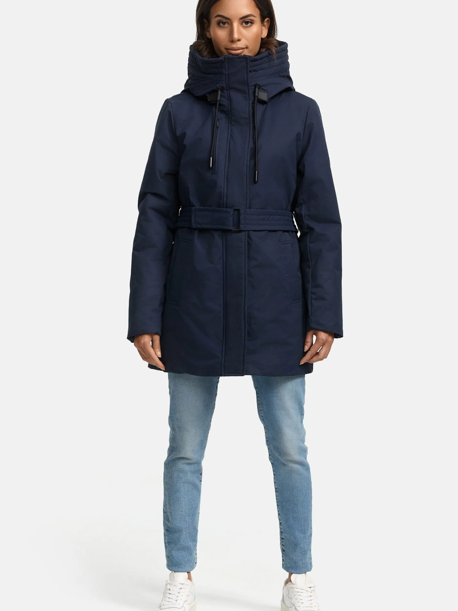 Navahoo Damen Parka - Eishauch 14 in marine