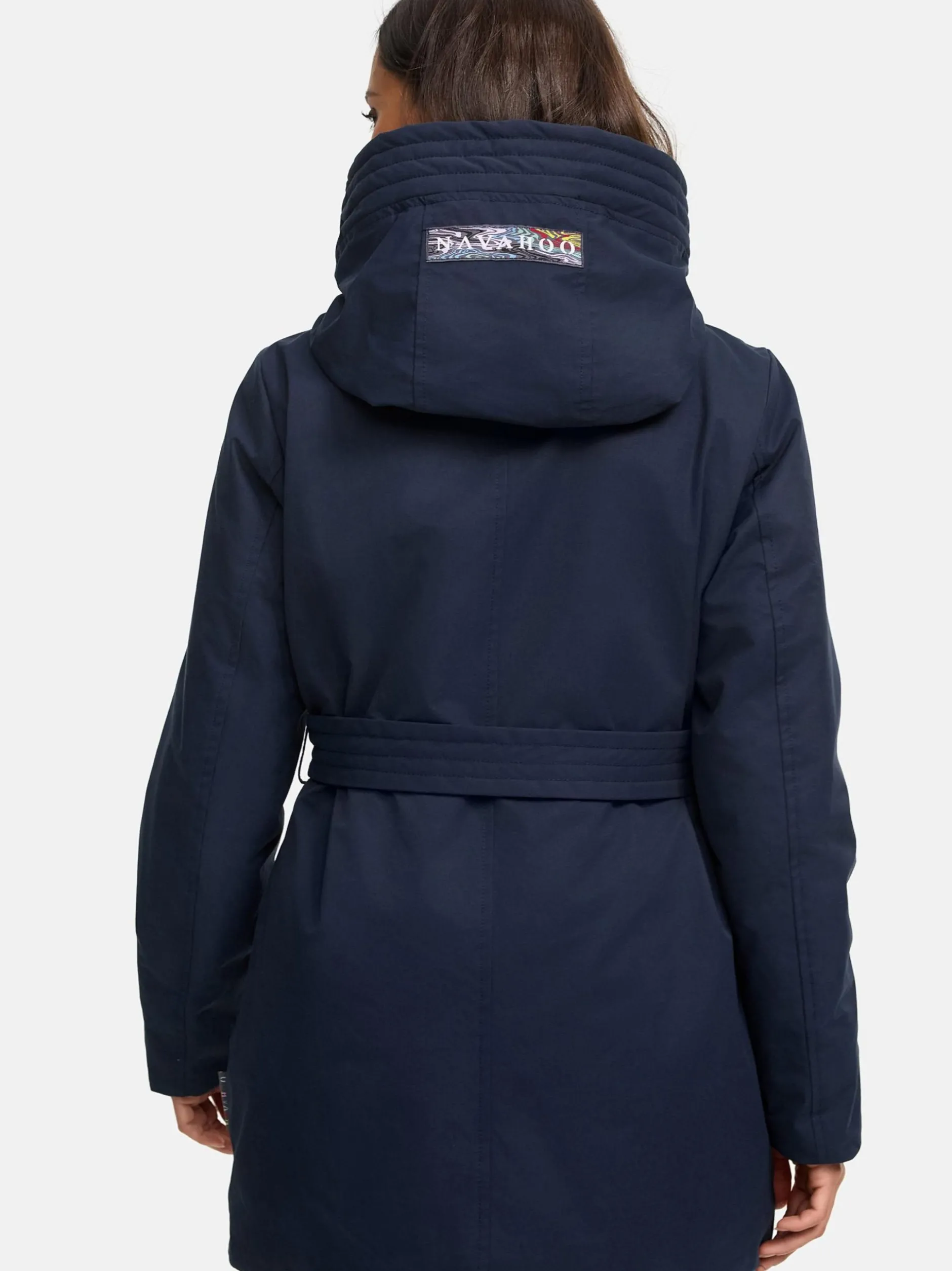 Navahoo Damen Parka - Eishauch 14 in marine