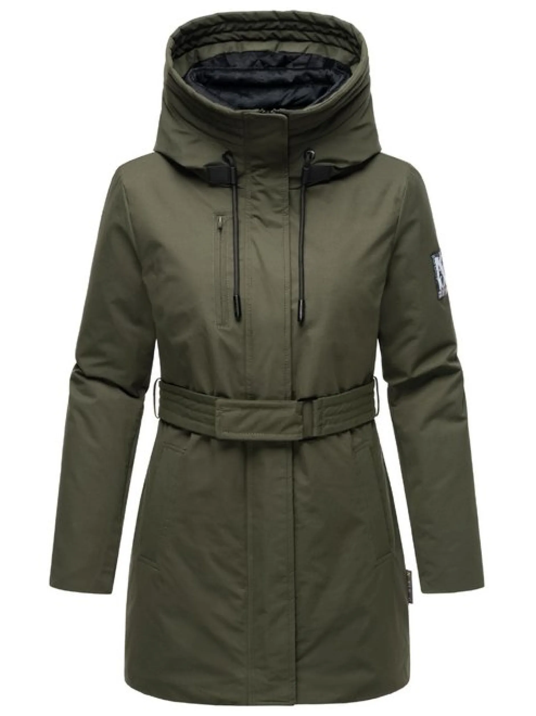 Navahoo Damen Parka - Eishauch 14 in oliv