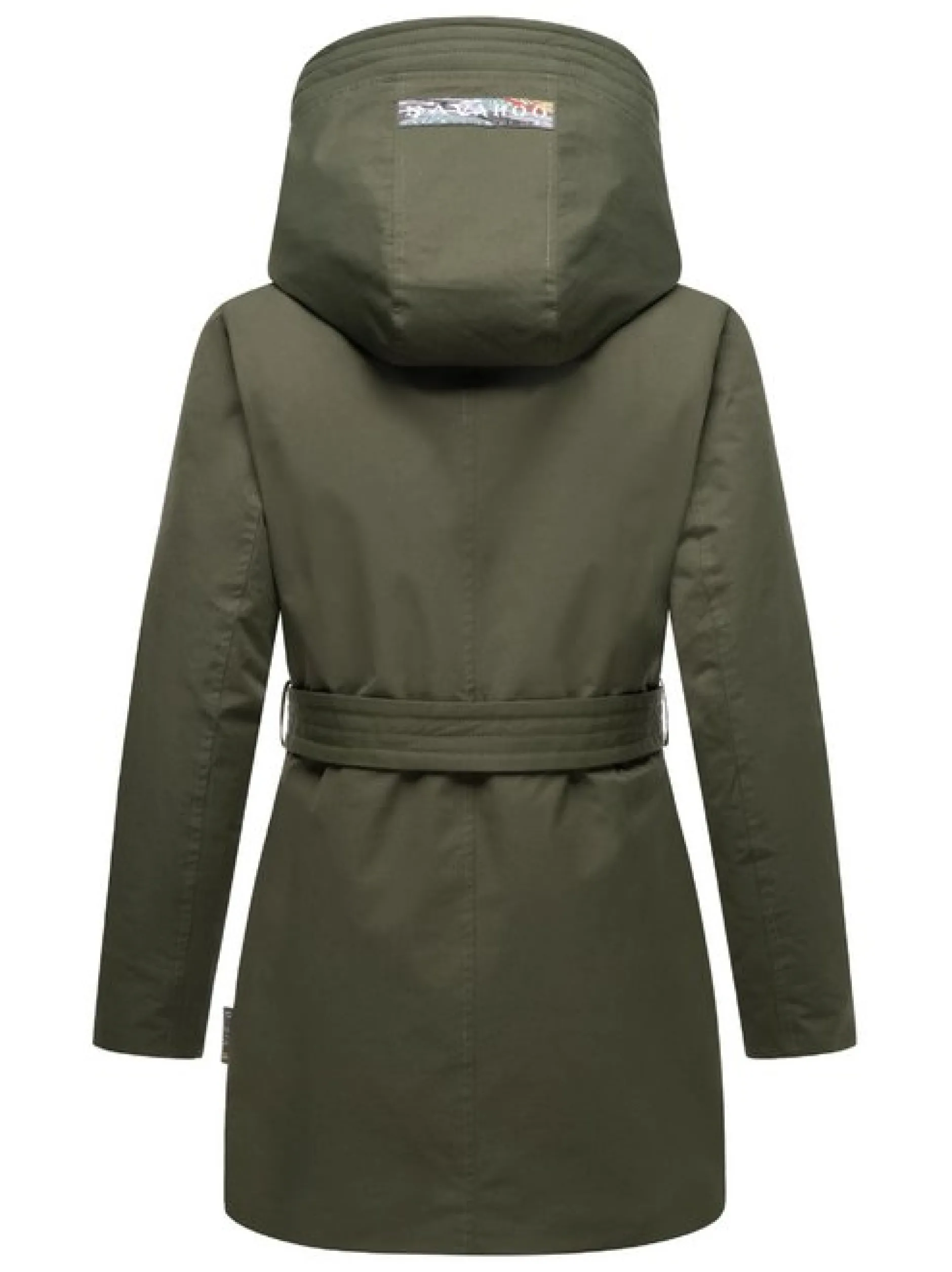 Navahoo Damen Parka - Eishauch 14 in oliv