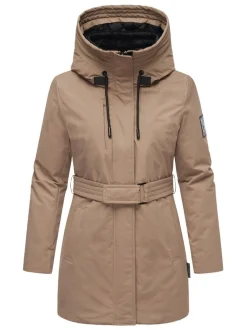 Navahoo Damen Parka - Eishauch 14 in taupe