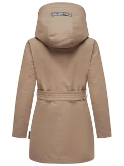 Navahoo Damen Parka - Eishauch 14 in taupe
