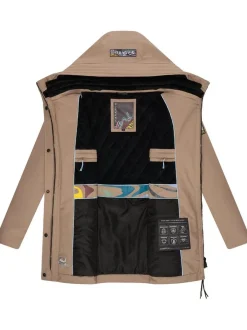 Navahoo Damen Parka - Eishauch 14 in taupe