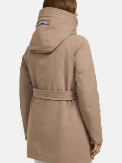 Navahoo Damen Parka - Eishauch 14 in taupe