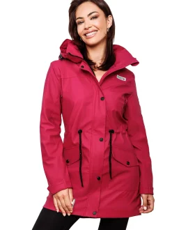 Navahoo Damen Regenjacke - Deike in fuchsia