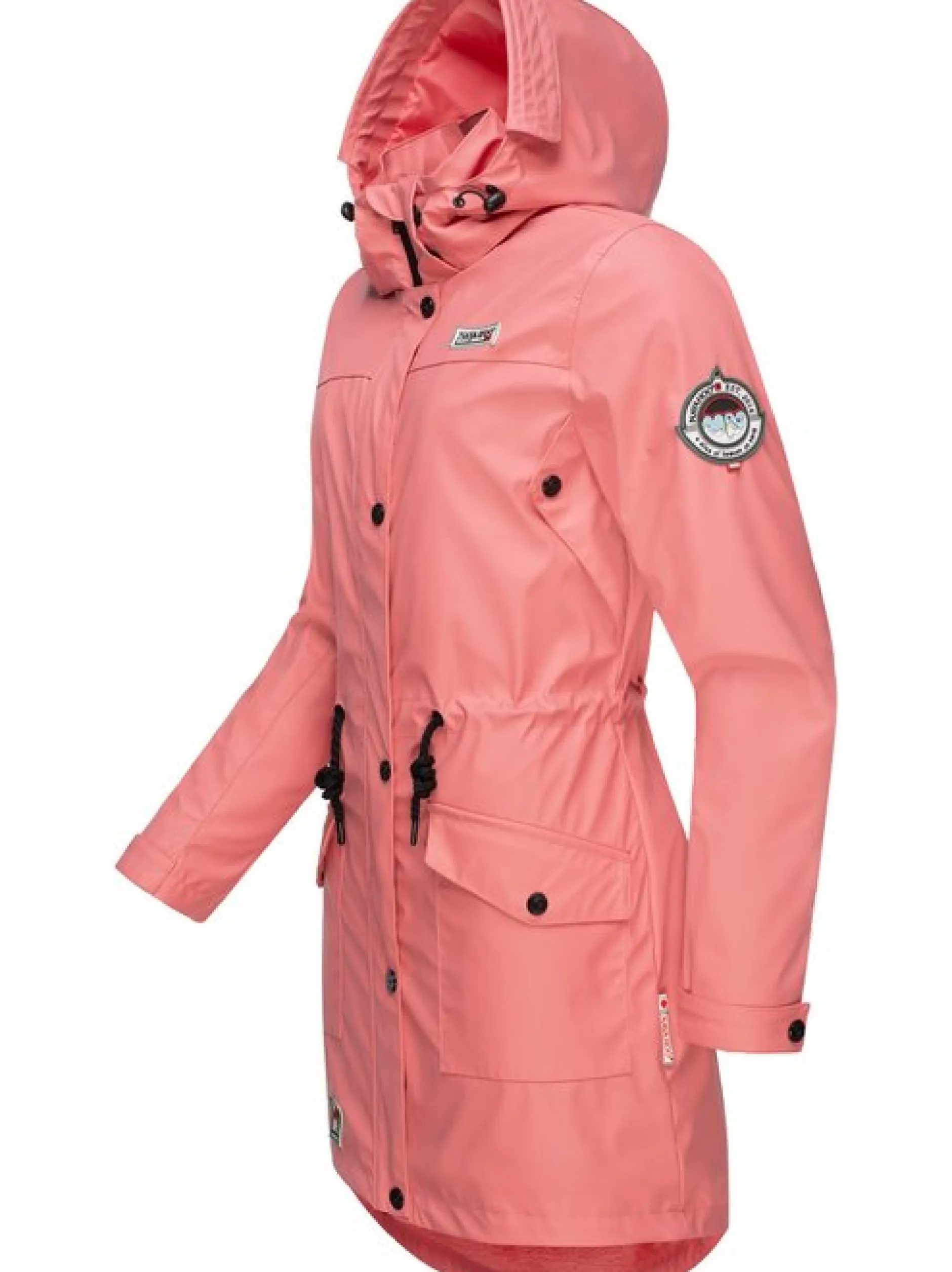 Navahoo Damen Regenjacke - Deike in koralle