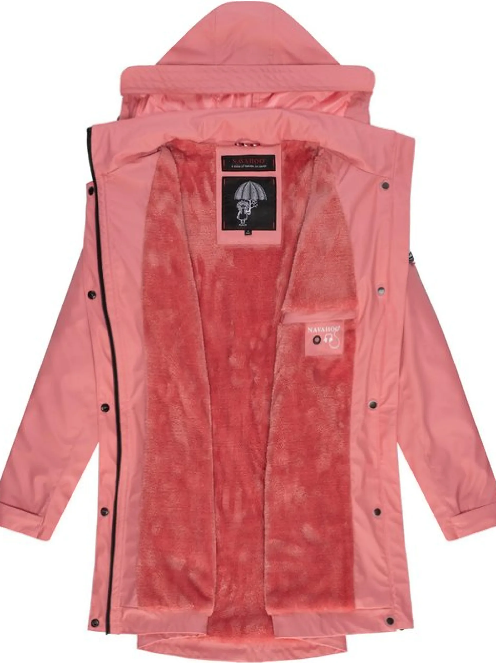 Navahoo Damen Regenjacke - Deike in koralle